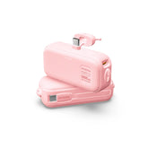 Портативный внешний аккумулятор MICRODIA POWERPack™ Nano Traveler мощностью 10 Вт, 5000 мА·ч со встроенным разъемом USB-C + кабель USB-C